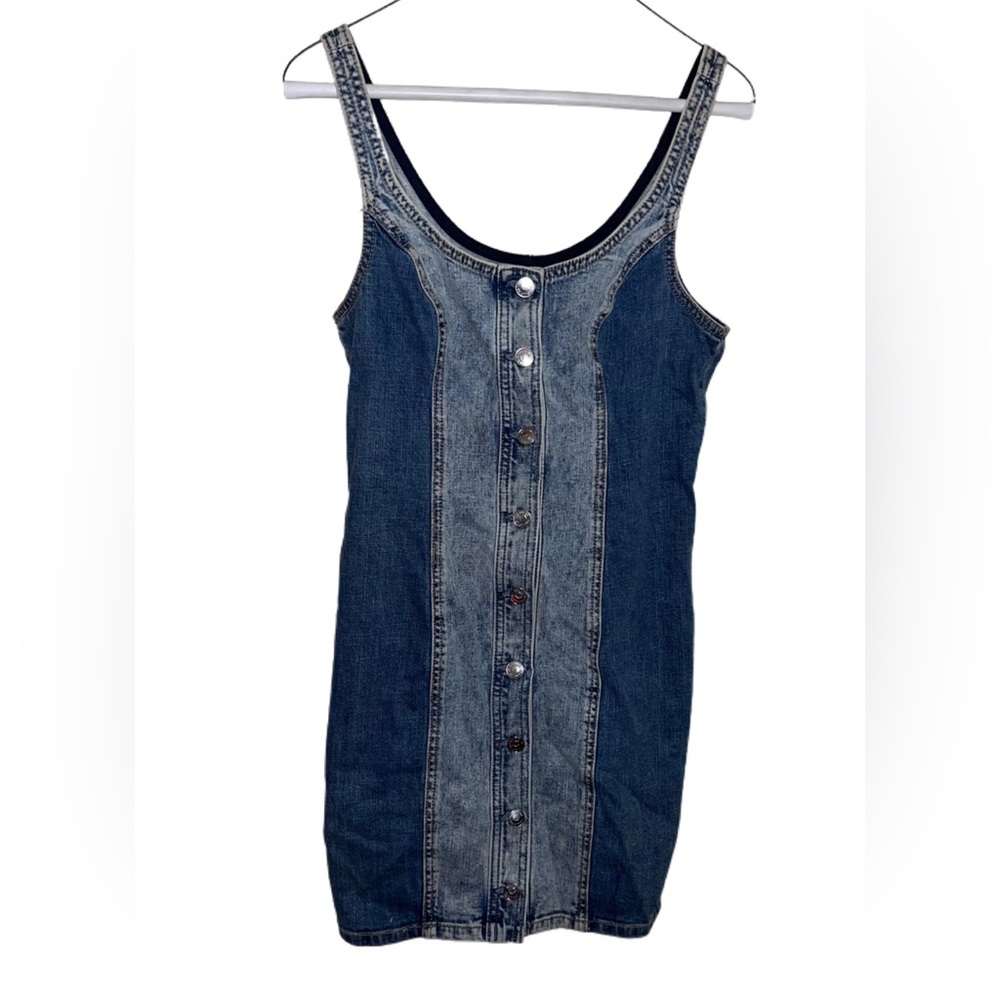 Hollister denim mini-dress